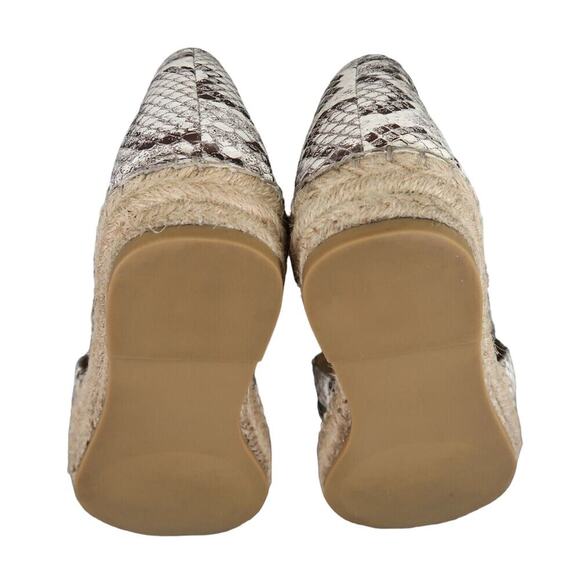 Steve Madden Shoes Womens 8.5 Espadrille Platform Flats D'Orsay Fashion Slip On - Picture 11 of 13